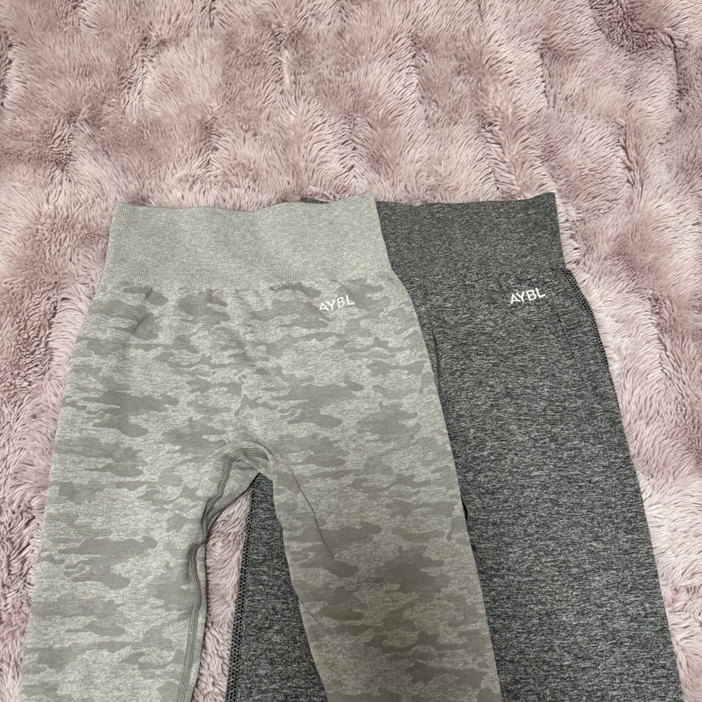 AYBL Gray and Dark Gray Leggings